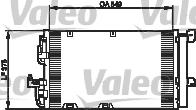 Valeo 818047 - Kondensators, Gaisa kond. sistēma www.autospares.lv