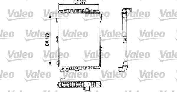 Valeo 883864 - Radiators, Motora dzesēšanas sistēma www.autospares.lv