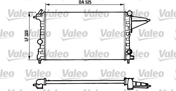 Valeo 883877 - Radiators, Motora dzesēšanas sistēma www.autospares.lv