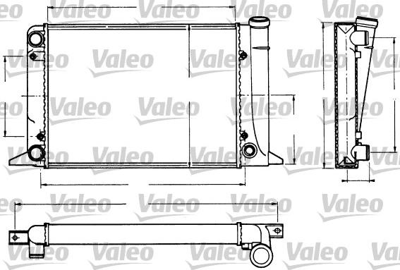 Valeo 883769 - Radiators, Motora dzesēšanas sistēma www.autospares.lv