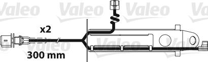 Valeo 882323 - Indikators, Bremžu uzliku nodilums www.autospares.lv