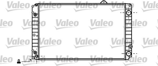 Valeo 734695 - Radiators, Motora dzesēšanas sistēma www.autospares.lv