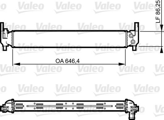 Valeo 735310 - Radiators, Motora dzesēšanas sistēma www.autospares.lv