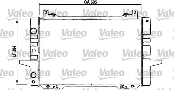 Valeo 730114 - Radiators, Motora dzesēšanas sistēma www.autospares.lv