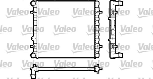 Valeo 731606 - Radiators, Motora dzesēšanas sistēma www.autospares.lv