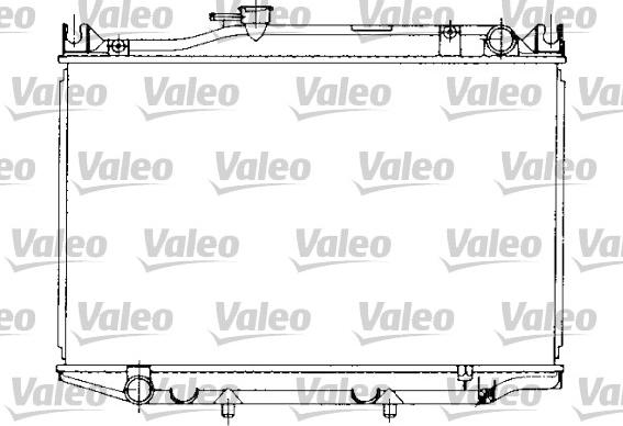 Valeo 731099 - Radiators, Motora dzesēšanas sistēma www.autospares.lv
