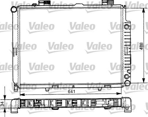 Valeo 731294 - Radiators, Motora dzesēšanas sistēma www.autospares.lv