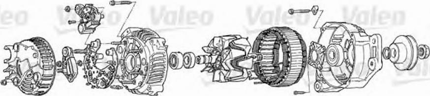 Valeo A11VI44 - Ģenerators www.autospares.lv