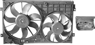 Van Wezel 5894748 - Ventilators, Motora dzesēšanas sistēma www.autospares.lv