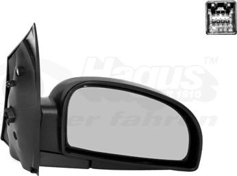 Van Wezel 8251806 - Ārējais atpakaļskata spogulis www.autospares.lv