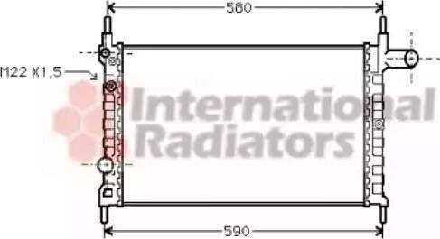 Ava Quality Cooling OL 2150 - Radiators, Motora dzesēšanas sistēma www.autospares.lv