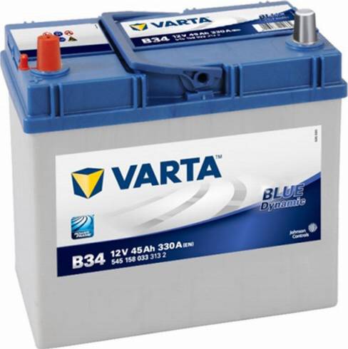 Varta 545158033 - Startera akumulatoru baterija www.autospares.lv