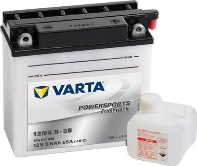 Varta 506011006I314 - Startera akumulatoru baterija www.autospares.lv