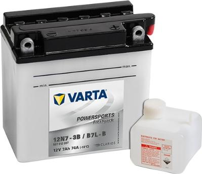 Varta 507012007I314 - Startera akumulatoru baterija www.autospares.lv