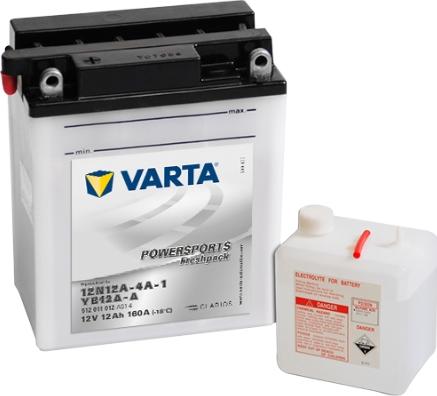 Varta 512011012A514 - Startera akumulatoru baterija www.autospares.lv