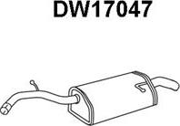 Veneporte DW17047 - Izplūdes gāzu trokšņa slāpētājs (pēdējais) www.autospares.lv
