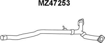 Veneporte MZ47253 - Izplūdes caurule www.autospares.lv