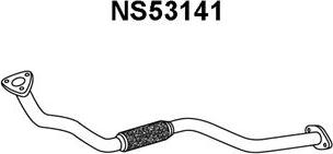 Veneporte NS53141 - Izplūdes caurule www.autospares.lv