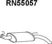 Veneporte RN55057 - Izplūdes gāzu trokšņa slāpētājs (pēdējais) www.autospares.lv