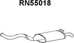 Veneporte RN55018 - Izplūdes gāzu trokšņa slāpētājs (pēdējais) www.autospares.lv