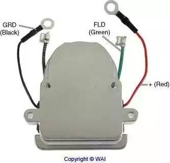 WAI M5-200A - Ģeneratora sprieguma regulators www.autospares.lv