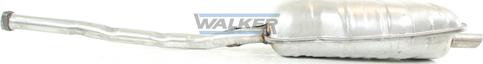 Walker 18907 - Izplūdes gāzu trokšņa slāpētājs (pēdējais) www.autospares.lv