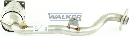 Walker 20338 - Katalizators www.autospares.lv