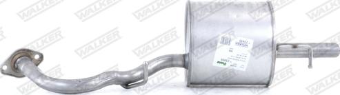 Walker 23499 - Izplūdes gāzu trokšņa slāpētājs (pēdējais) www.autospares.lv