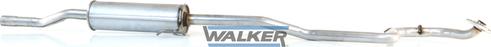 Walker 23659 - Vidējais izpl. gāzu trokšņa slāpētājs www.autospares.lv
