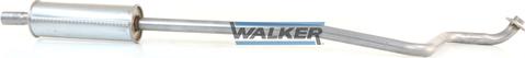 Walker 23020 - Vidējais izpl. gāzu trokšņa slāpētājs www.autospares.lv