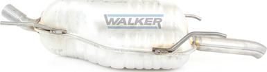 Walker 23240 - Izplūdes gāzu trokšņa slāpētājs (pēdējais) www.autospares.lv