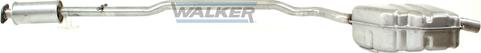 Walker 22685 - Izplūdes gāzu trokšņa slāpētājs (pēdējais) www.autospares.lv
