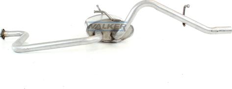 Walker 22718 - Izplūdes gāzu trokšņa slāpētājs (pēdējais) www.autospares.lv