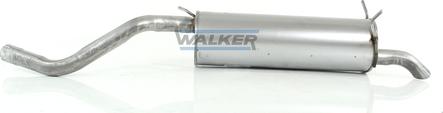 Walker 71099 - Izplūdes gāzu trokšņa slāpētājs (pēdējais) www.autospares.lv