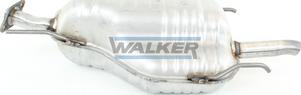 Walker 72351 - Izplūdes gāzu trokšņa slāpētājs (pēdējais) www.autospares.lv