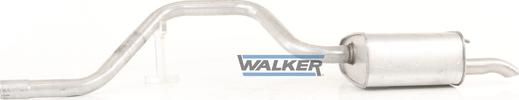 Walker 72387 - Izplūdes gāzu trokšņa slāpētājs (pēdējais) www.autospares.lv