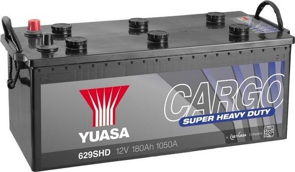 Yuasa 629SHD - Startera akumulatoru baterija www.autospares.lv