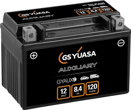 Yuasa GYAUX9 - Startera akumulatoru baterija www.autospares.lv