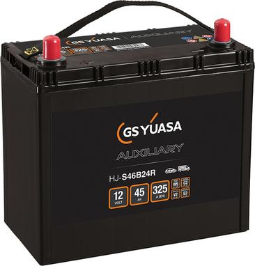 Yuasa HJ-S46B24R - Startera akumulatoru baterija www.autospares.lv