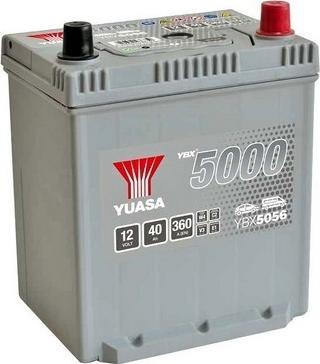 Yuasa YBX5056 - Startera akumulatoru baterija www.autospares.lv