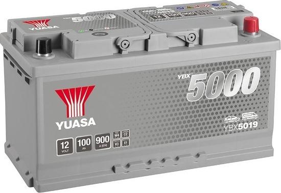 Yuasa YBX5019 - Startera akumulatoru baterija www.autospares.lv