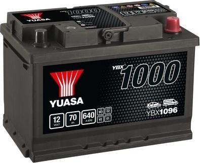 Yuasa YBX1096 - Startera akumulatoru baterija www.autospares.lv