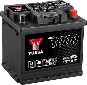 Yuasa YBX1012 - Startera akumulatoru baterija www.autospares.lv