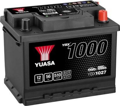 Yuasa YBX1027 - Startera akumulatoru baterija www.autospares.lv