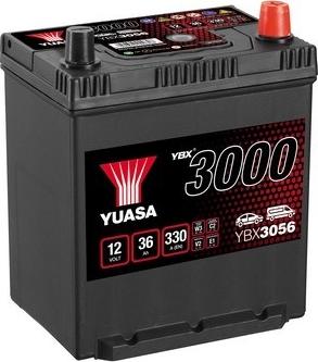 Yuasa YBX3056 - Startera akumulatoru baterija www.autospares.lv