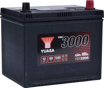 Yuasa YBX3205 - Startera akumulatoru baterija www.autospares.lv