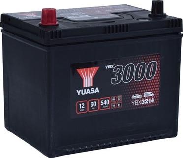 Yuasa YBX3214 - Startera akumulatoru baterija www.autospares.lv