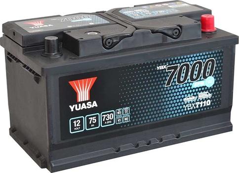 Yuasa YBX7110 - Startera akumulatoru baterija www.autospares.lv