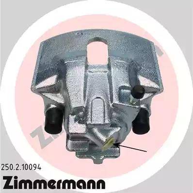 Zimmermann 250.2.10094 - Bremžu suports www.autospares.lv